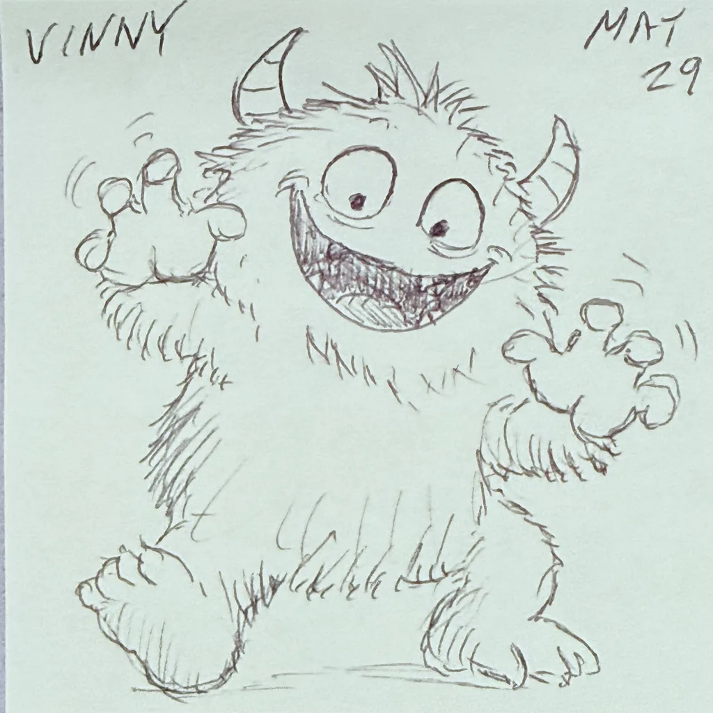 Fuzzy Horned Monster