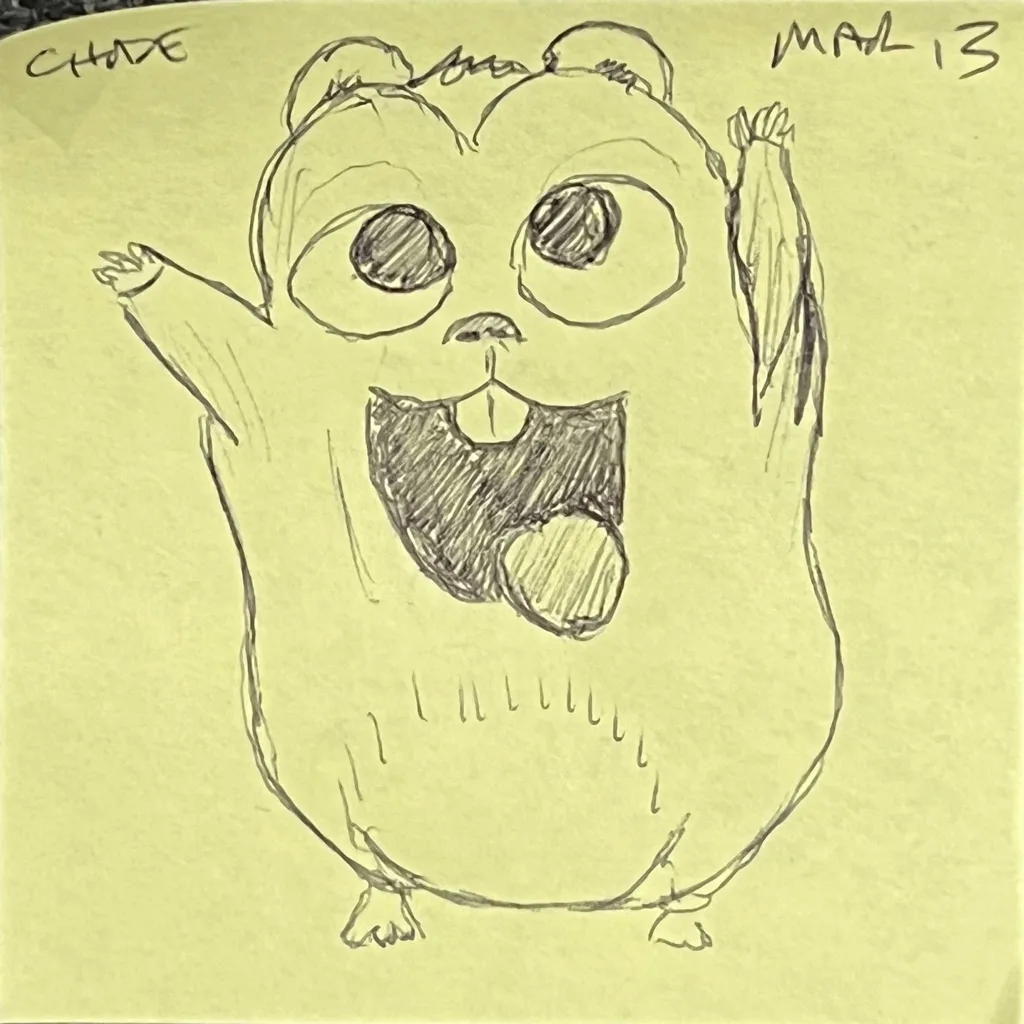 Cheering Hamster