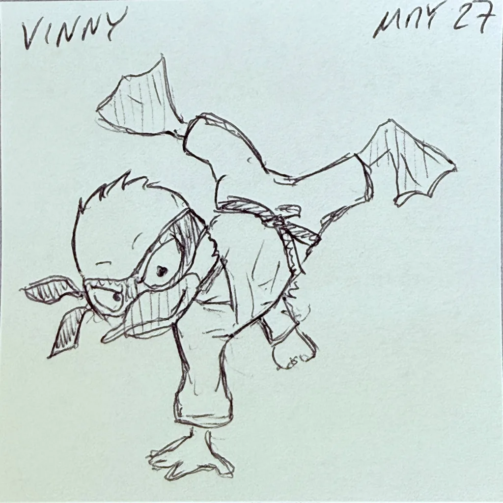 Karate Duck Kick