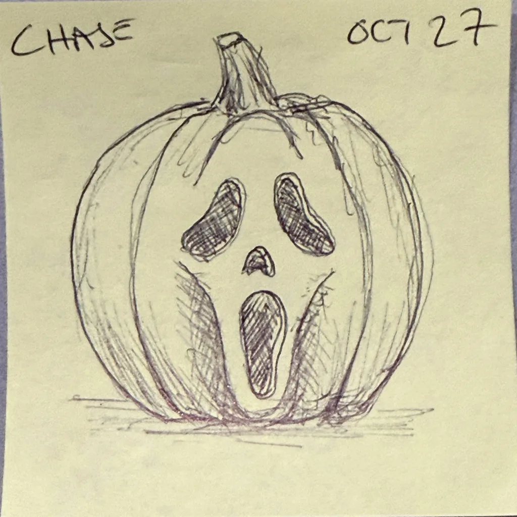 Ghostface Pumpkin