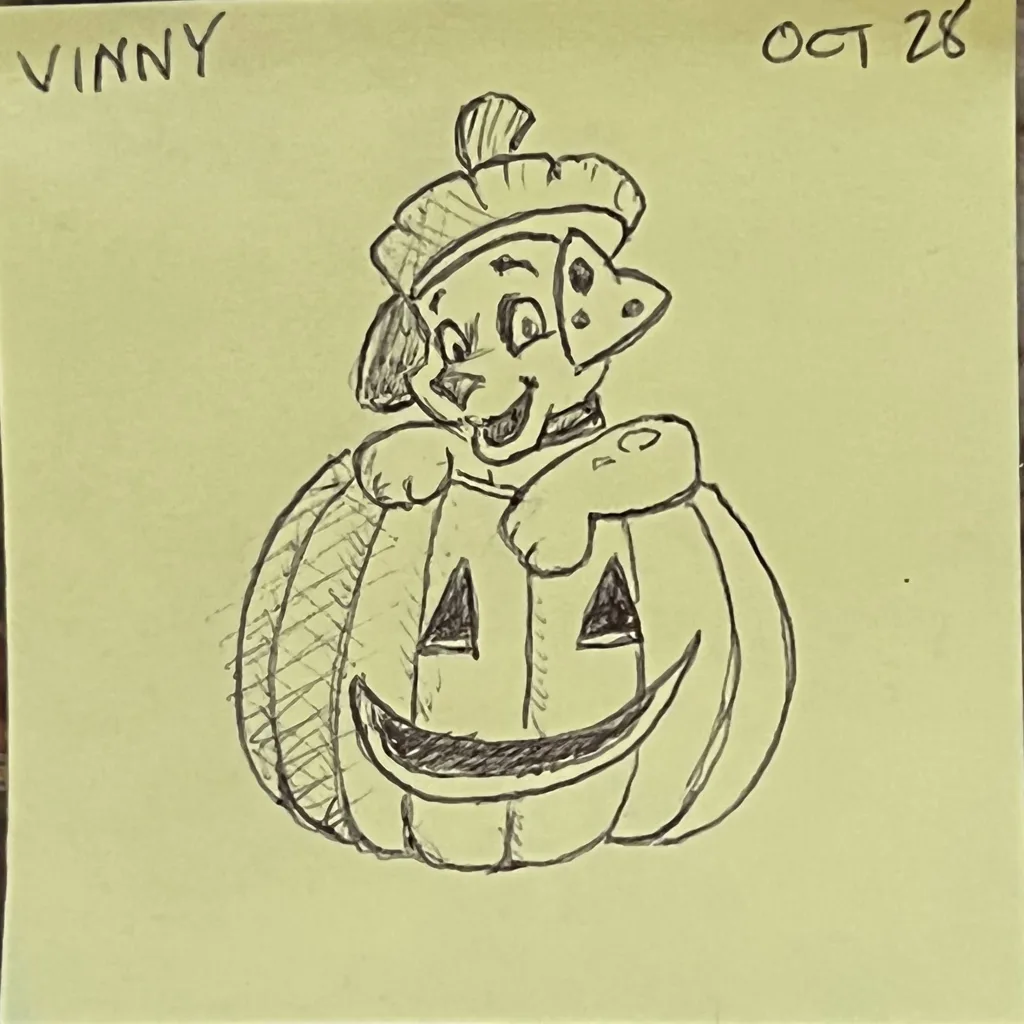 Pumpkin Puppy Surprise