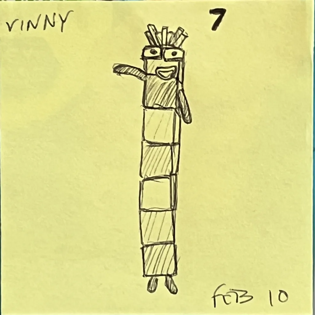 Numberblock Seven