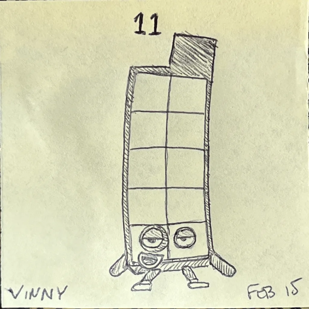 Numberblock Eleven