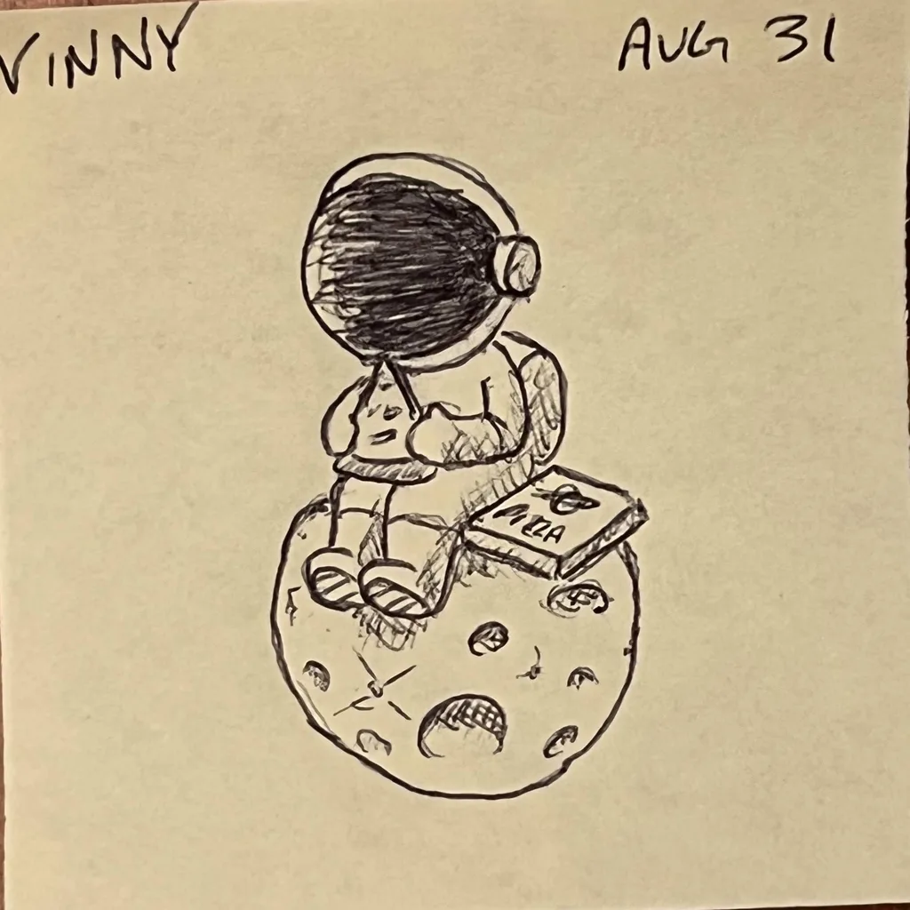 Moon Pizza Break