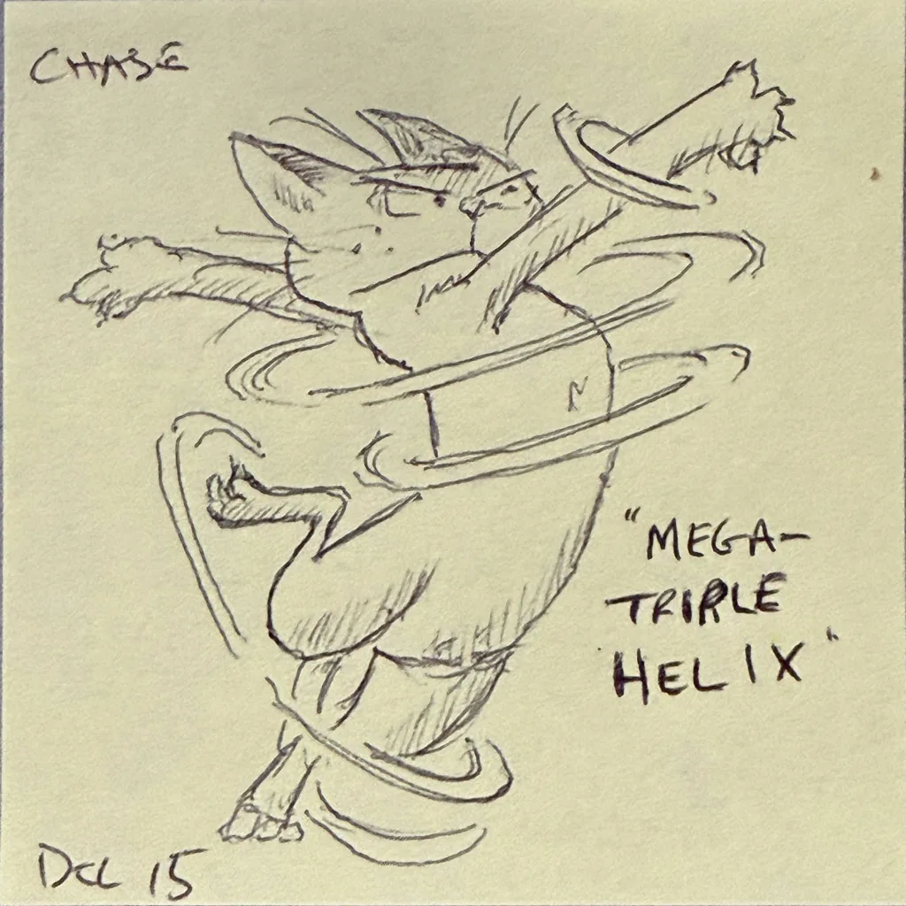 Mega-Triple Helix