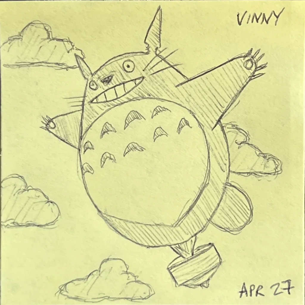 Flying Totoro