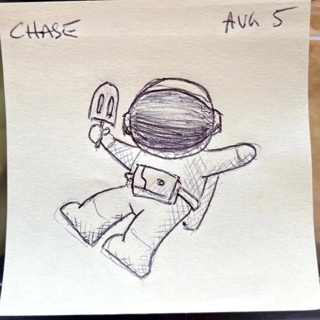 Popsicle Astronaut