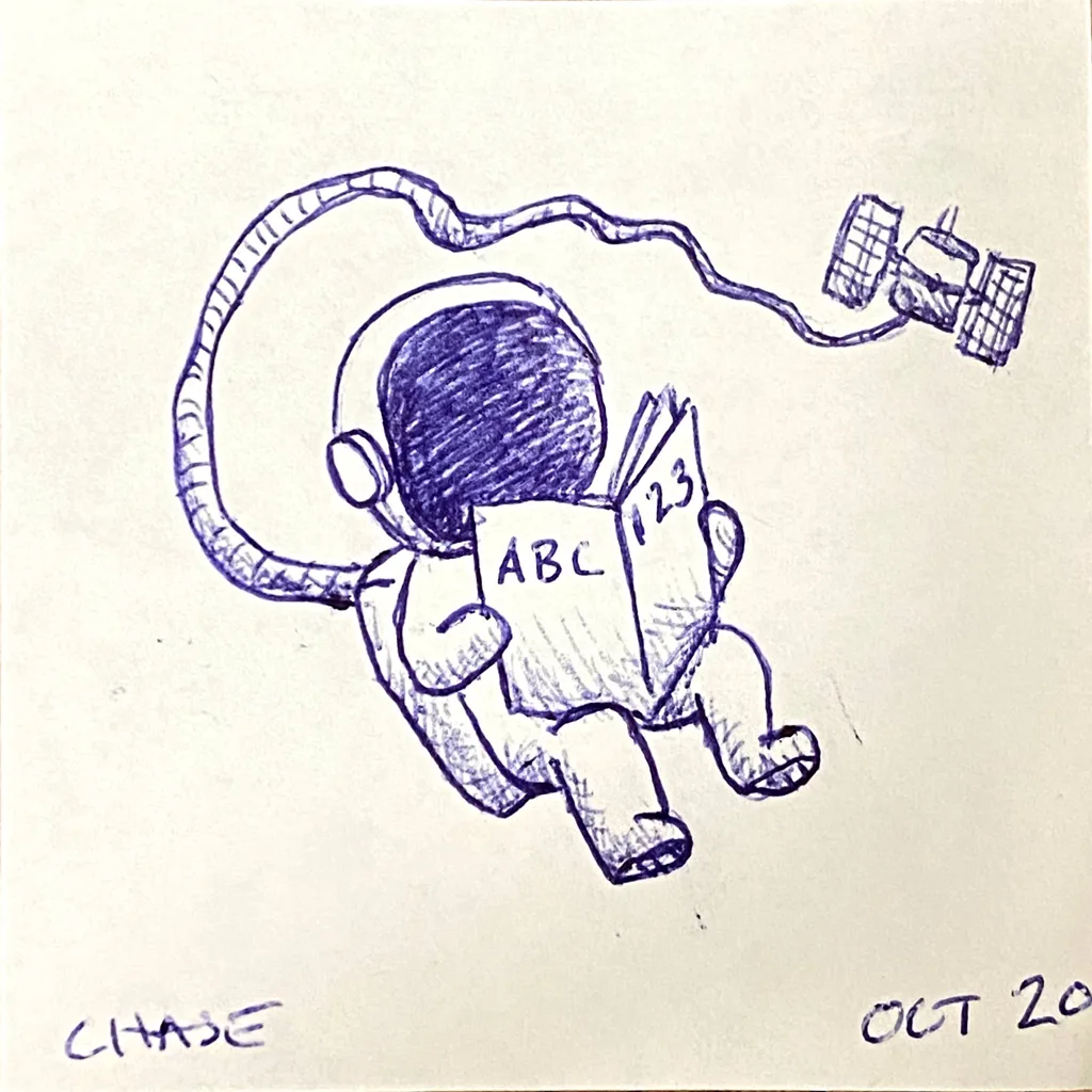 Reading Astronaut