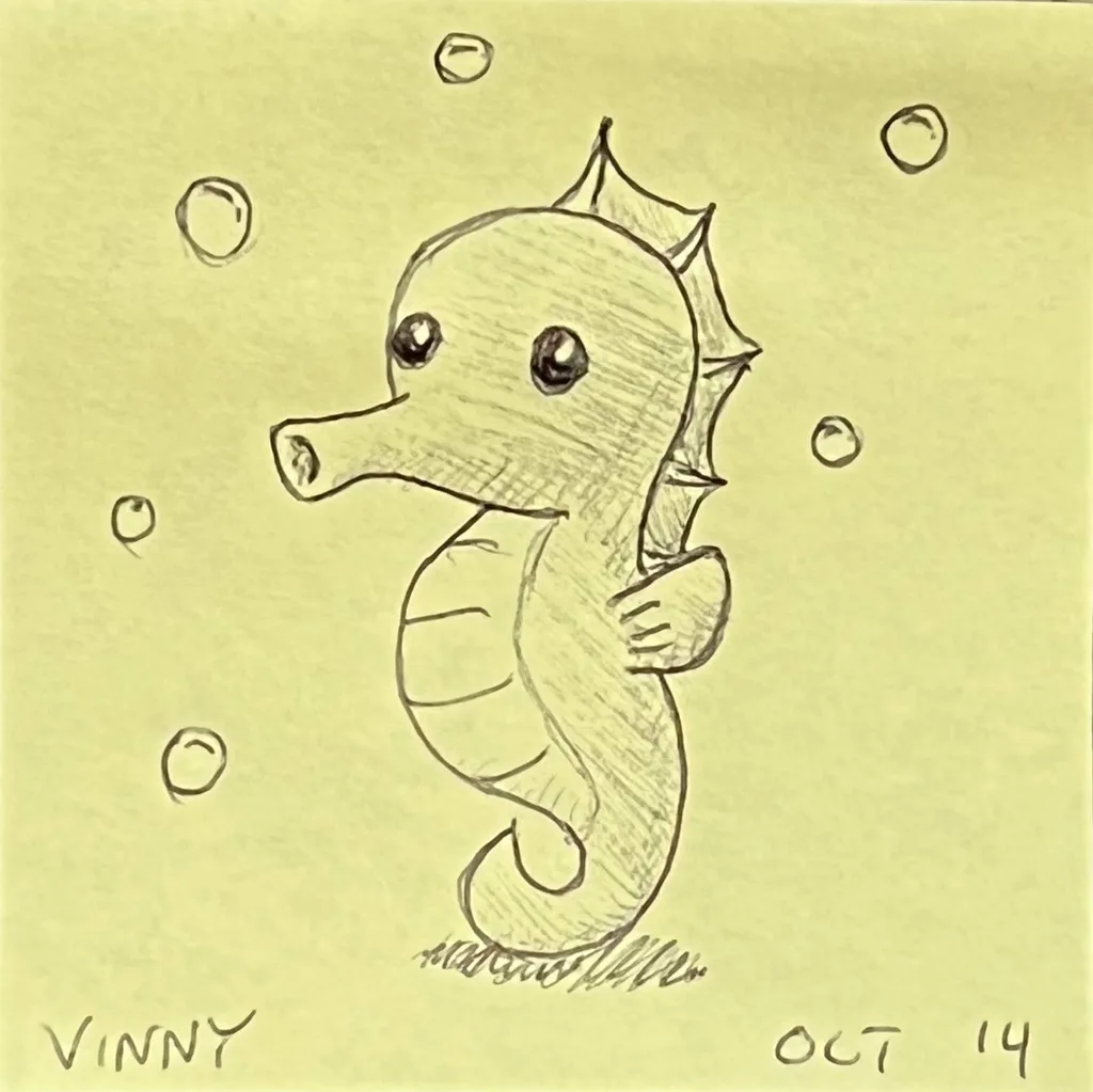Bubbly Seahorse