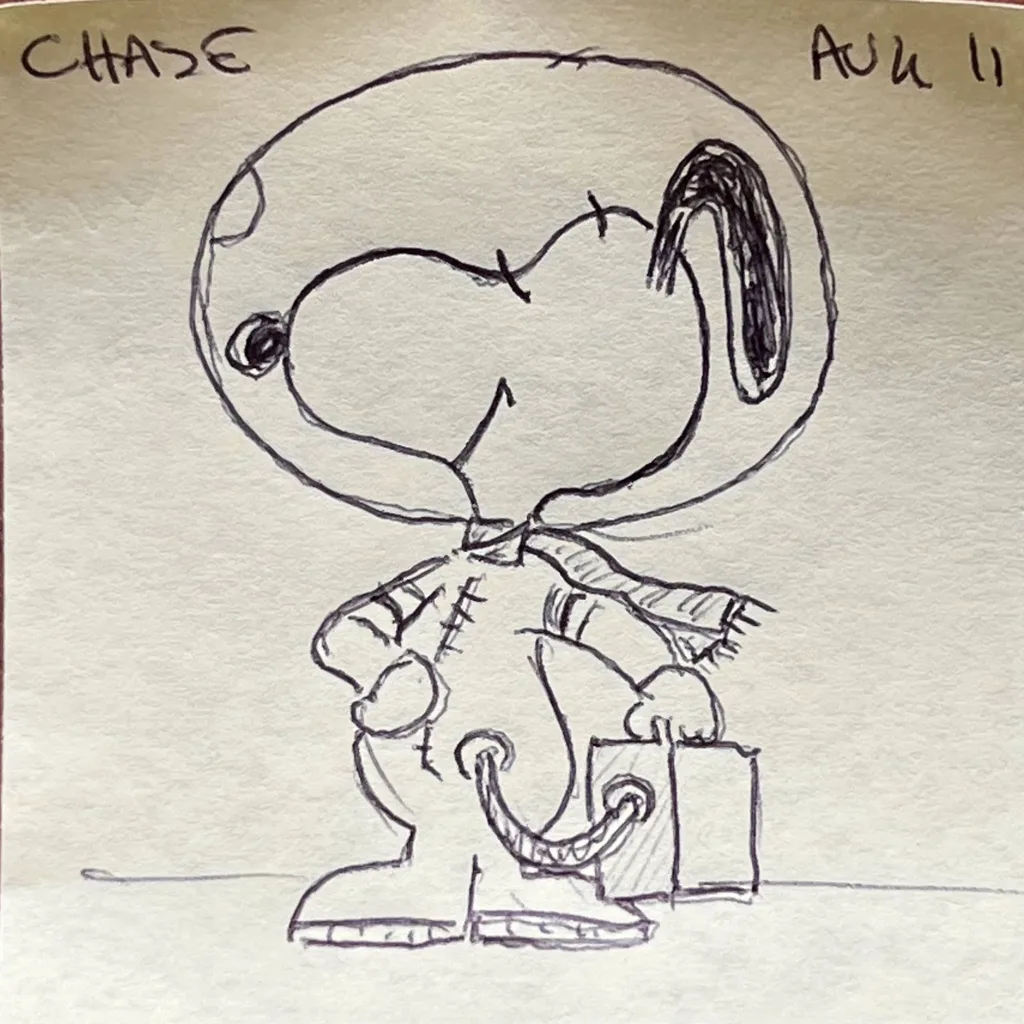 Snoopy On The Go