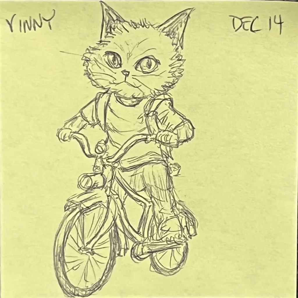 Cycling Cat