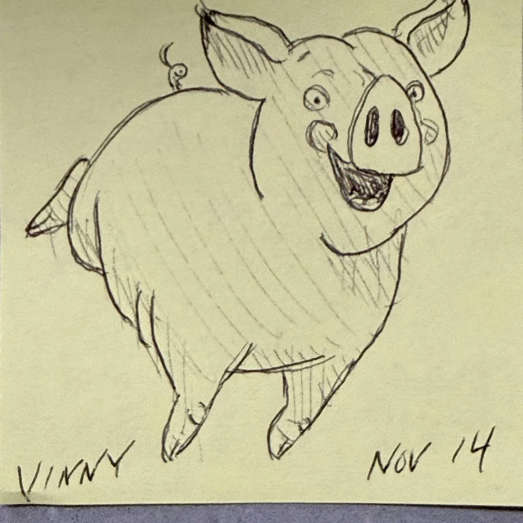 Happy Little Pig