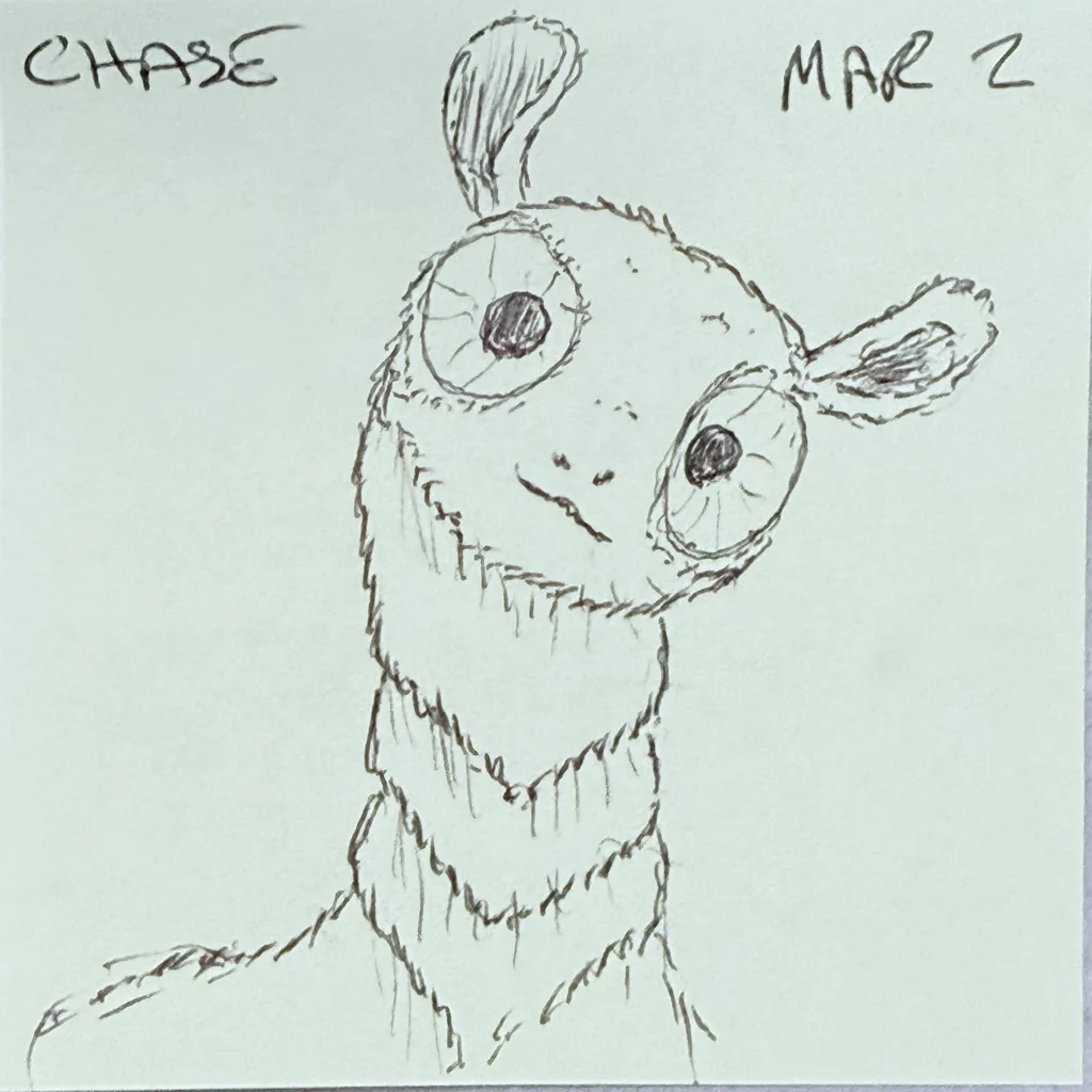 Wide-Eyed Llama