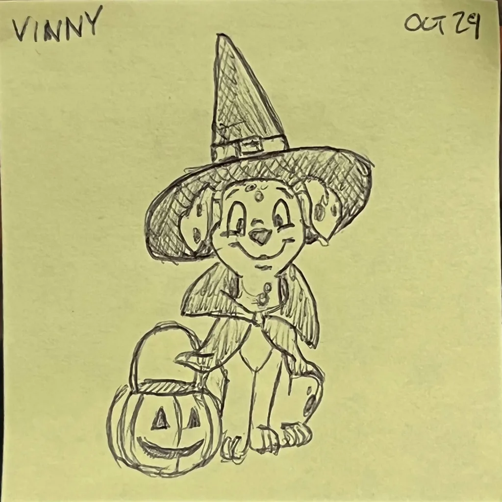 Witch Hat Puppy