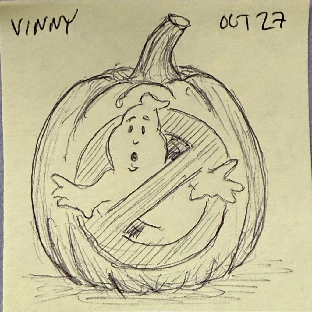 Ghostbusters Pumpkin