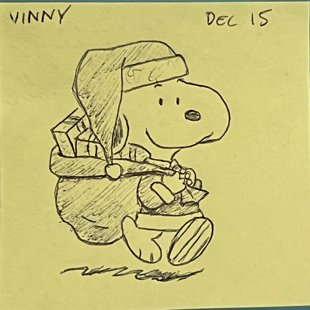 Santa Snoopy