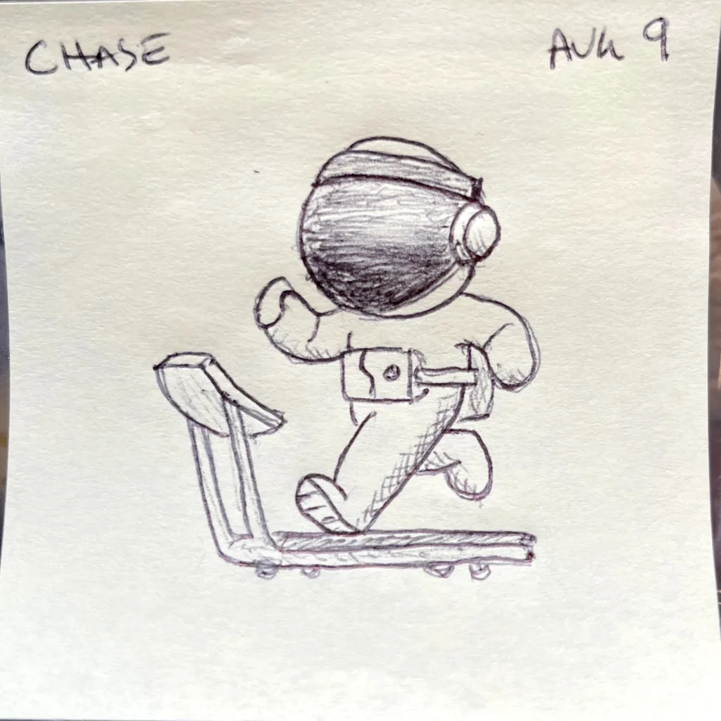 Treadmill Astronaut