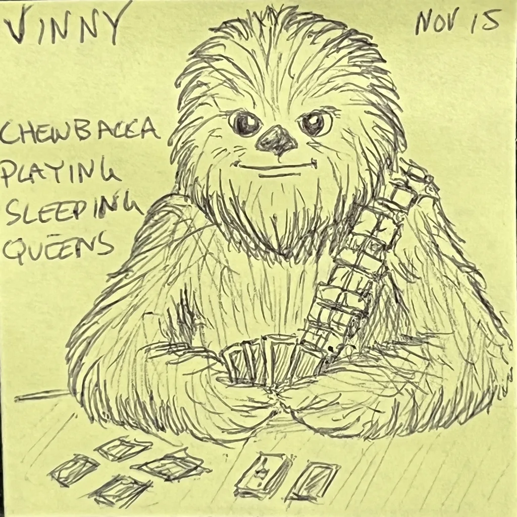 Chewbacca Plays Sleeping Queens