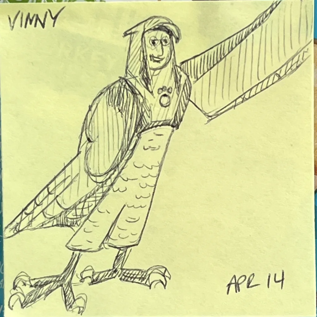 Hooded Bird Warrior