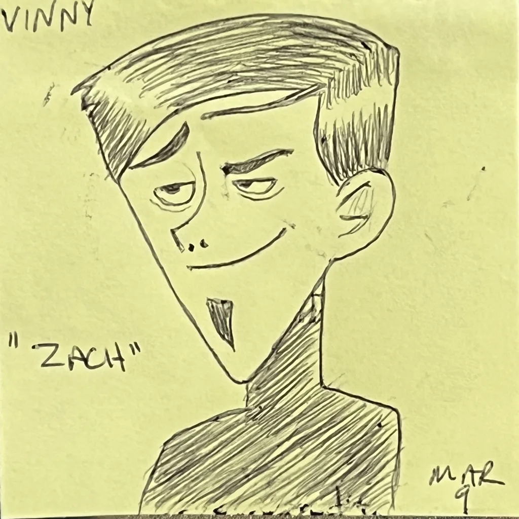 Smirking Zach