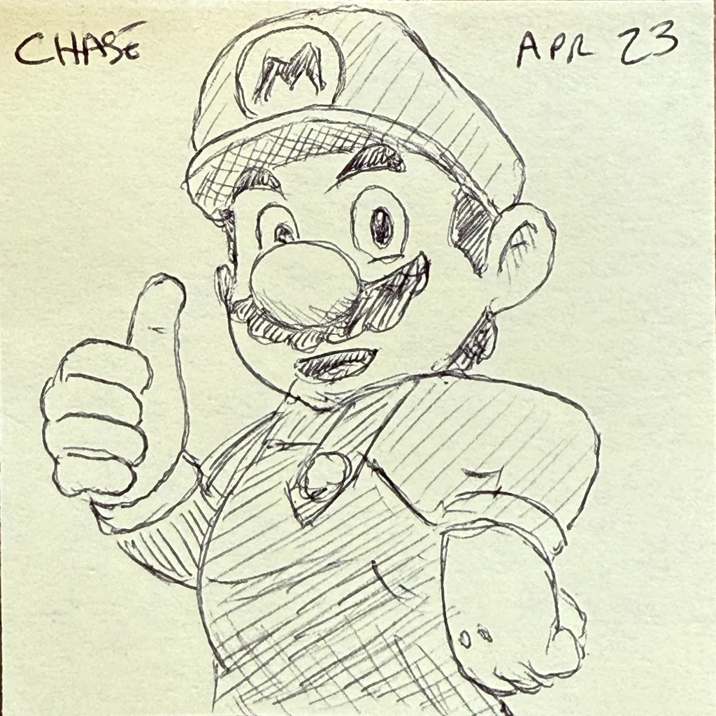Mario Thumbs Up