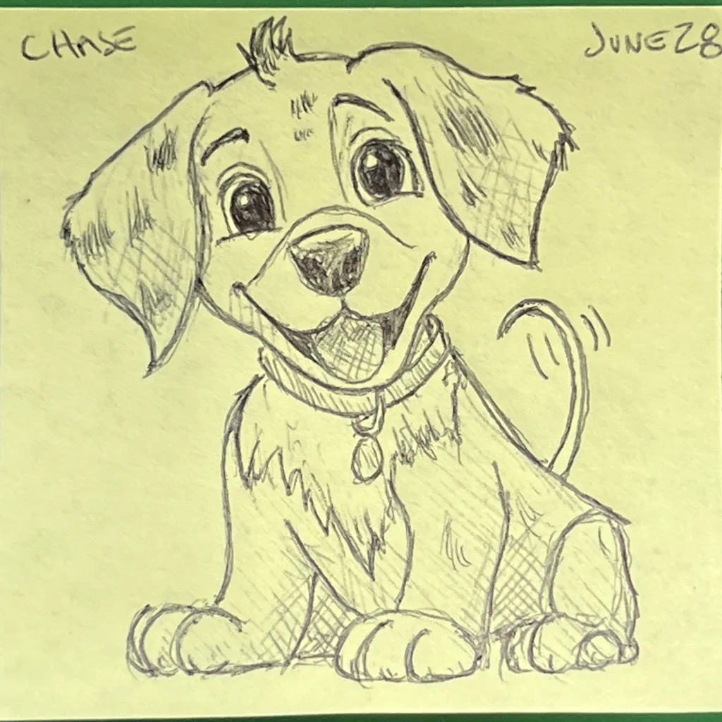 Happy Golden Puppy