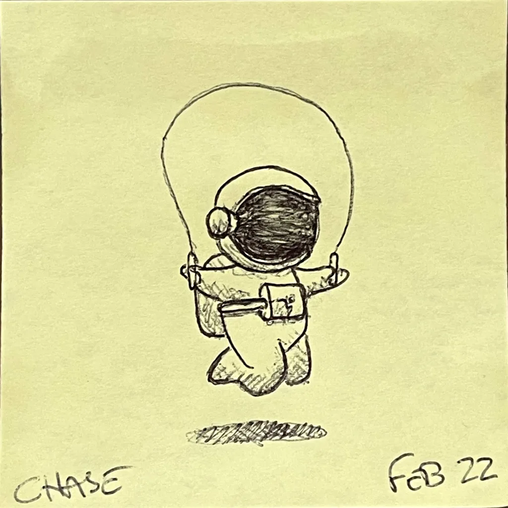 Jump Rope Astronaut