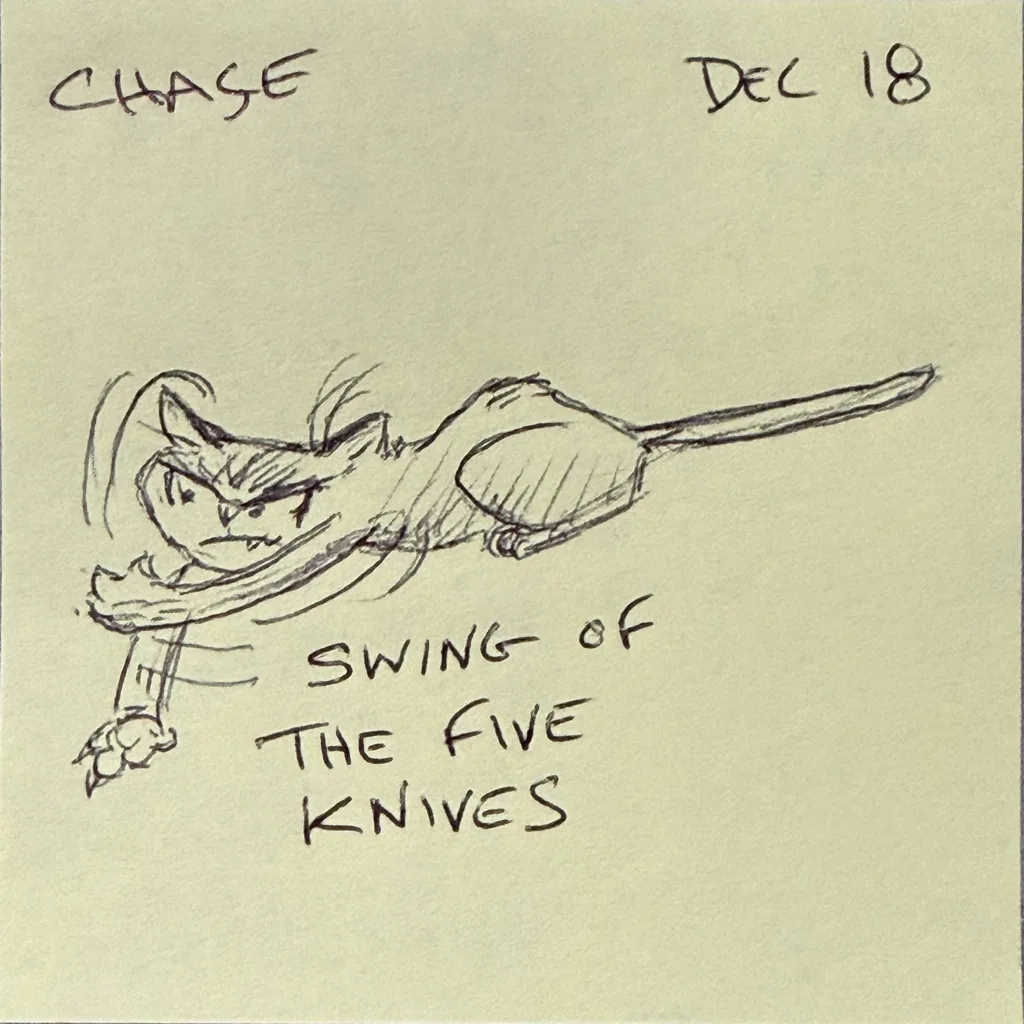Swing of the Five Knives