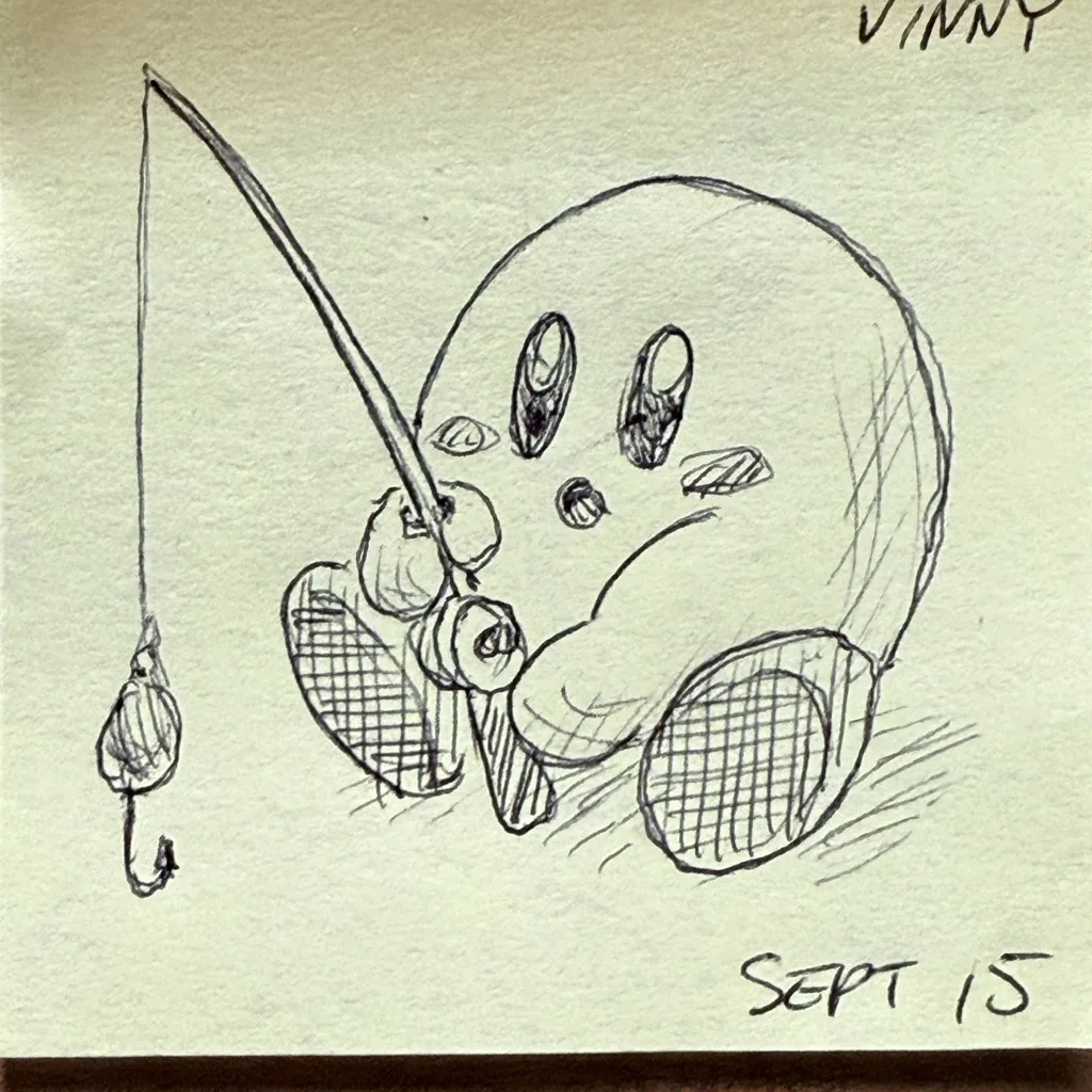 Fishing Kirby